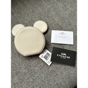 Coach Disney Mickey Mouse Coin Purse NWT